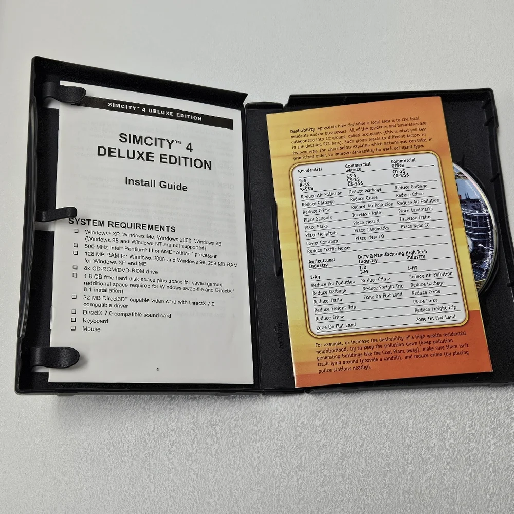 SimCity 4 Deluxe Edition PC CD-ROM
